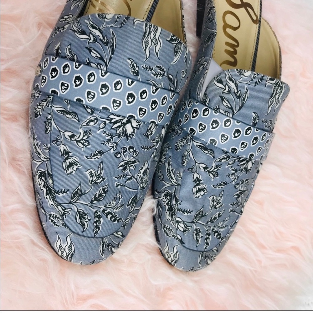 Sam Edelman – corn flour, floral Perri loafers / women’s size 9 - Picture 5 of 8